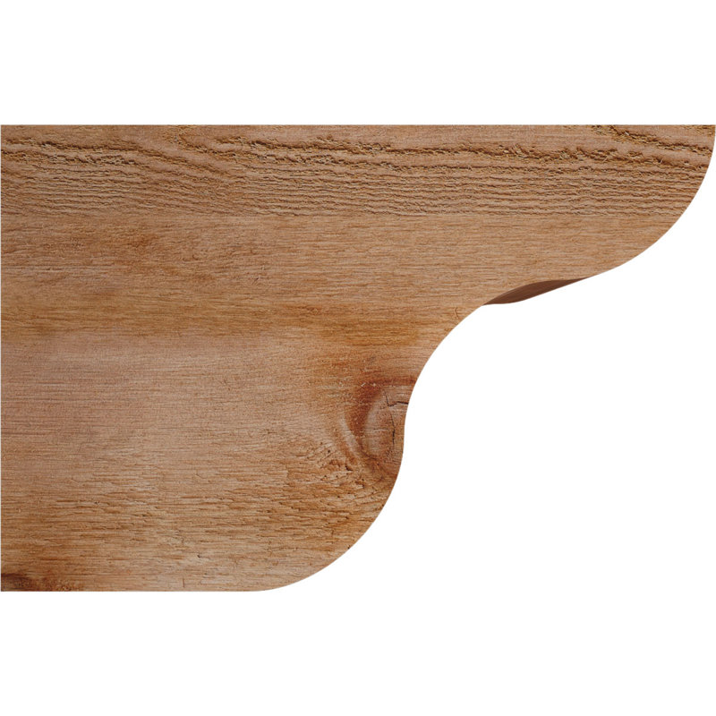 Queue de chevron Carmel, Cèdre rouge de l'Ouest, 12"H x 6"W x 18"L