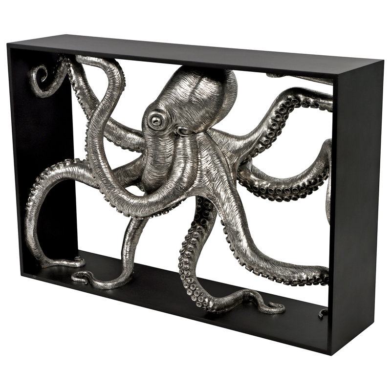 Depths of the Sea Kraken Octopus 49" Console Table