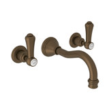 Georgian Era Wall Mounted Bathroom Faucet
