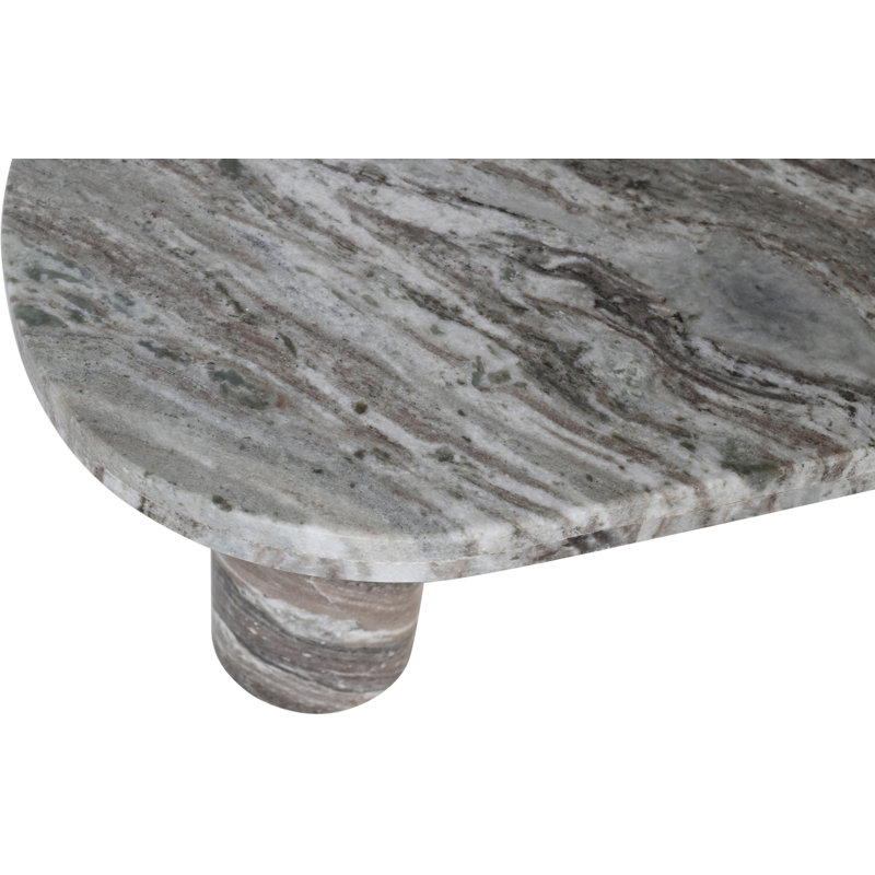 Messina Coffee Table, Brown Marble