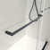 North American Frameless Double Sliding Matte Black Shower Door With Adjustable Soft Closing Function 8Mm Tempered Glass With Nano Easy Cleaning And Stick Explosion-Proof Menbrance