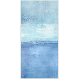 Deep Water 1' Framed Print on Canvas
