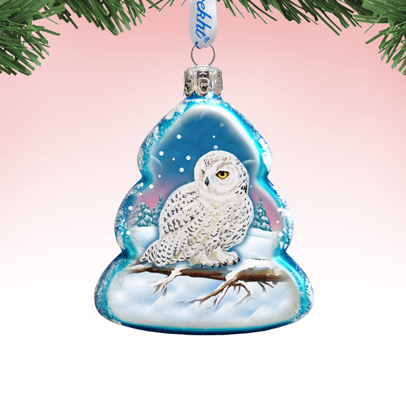 Keepsake 3'' Handmade Glass Holiday Shaped Ornament