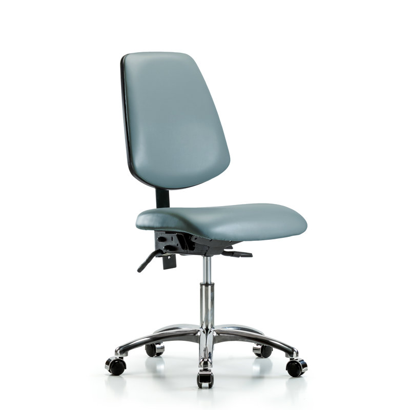 Vinyl Task Chair, Storm, Not Tilt Included