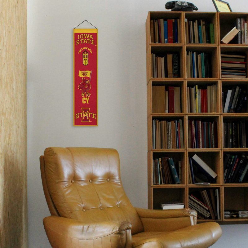 Décoration murale NCAA Iowa State Cyclones Icon, 8 x 32 po