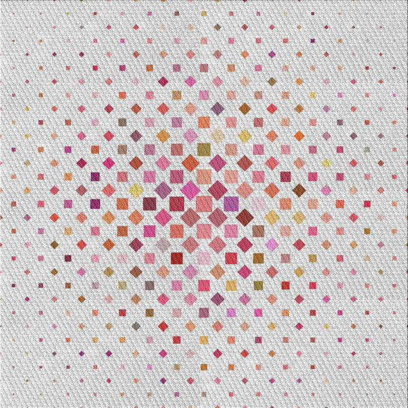 Avon Geometric Indoor Rug, Square 7'