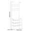 Abhilash Hall Tree 68.5cm Wide-872355637