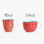 Ensemble de 4 grandes tasses à café en céramique 24 oz-128865900