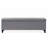 Modern Grey Pu With Storage Space - Minimally Styled, 52.73W X 17.27D 16.67H, Meets Your Organization Needs Contemporary In Leather Adds Luxury To Room-413265832