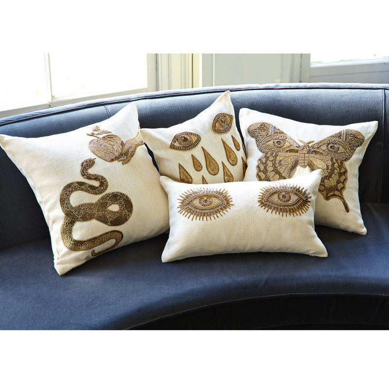 Muse Pillow - Snake/Apple