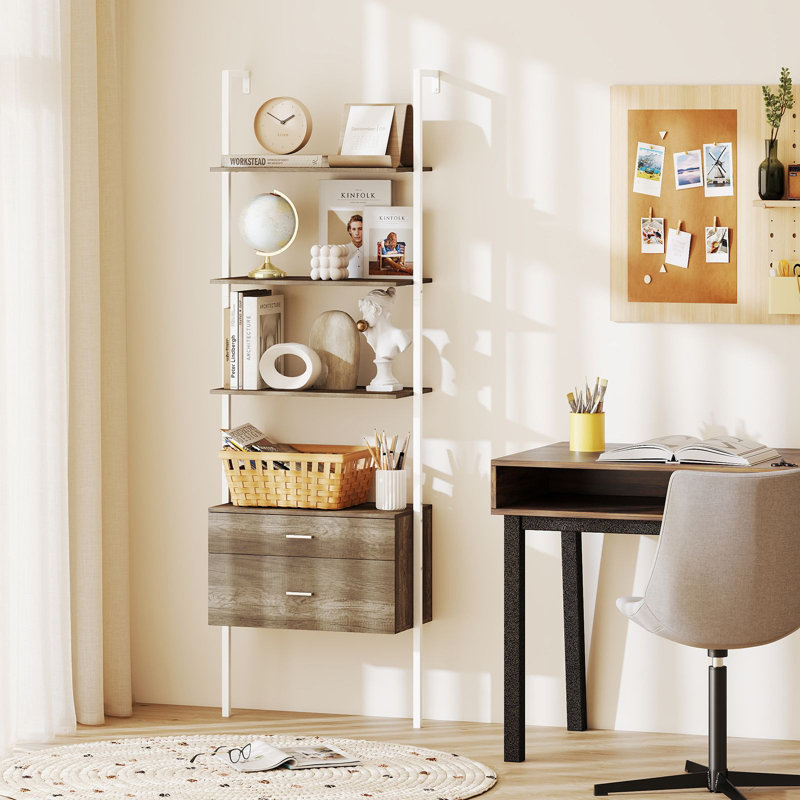 184cm H x 60cm W Metal Bookcase