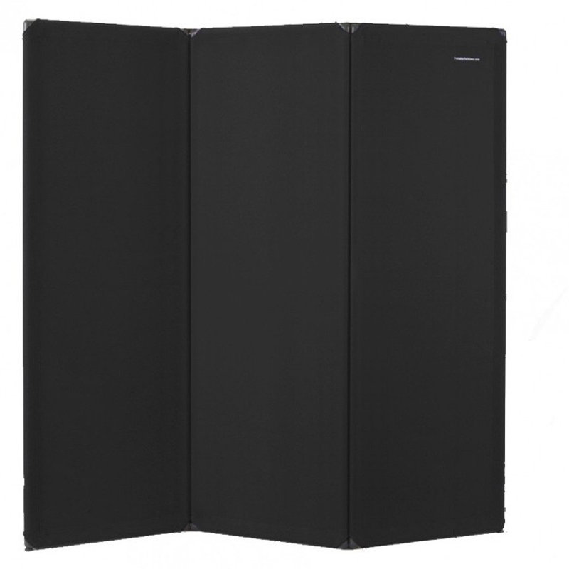 FP6 Folding Privacy Screen, Black