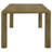 Brown Oak Rectangular Dining Table