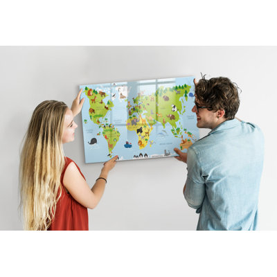 Magnetic Glass Dry Erase Board