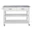 47.24 " W Stainless Steel Buffet Table and Sideboard