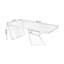 Bureau rectangulaire en bois massif brun-107743461
