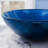 Novatto 16.5'' Blue Glass Circular Bathroom Sink