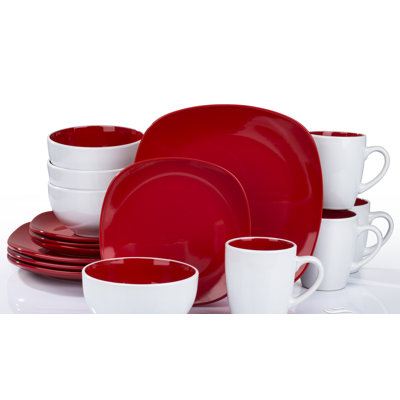 Amaliah 16 Piece Dinnerware Set, Service for 4