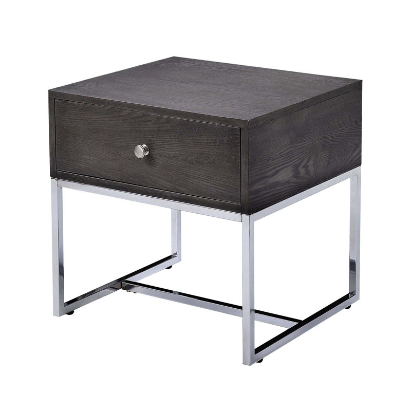 Rectangular End Table With 1 Drawer