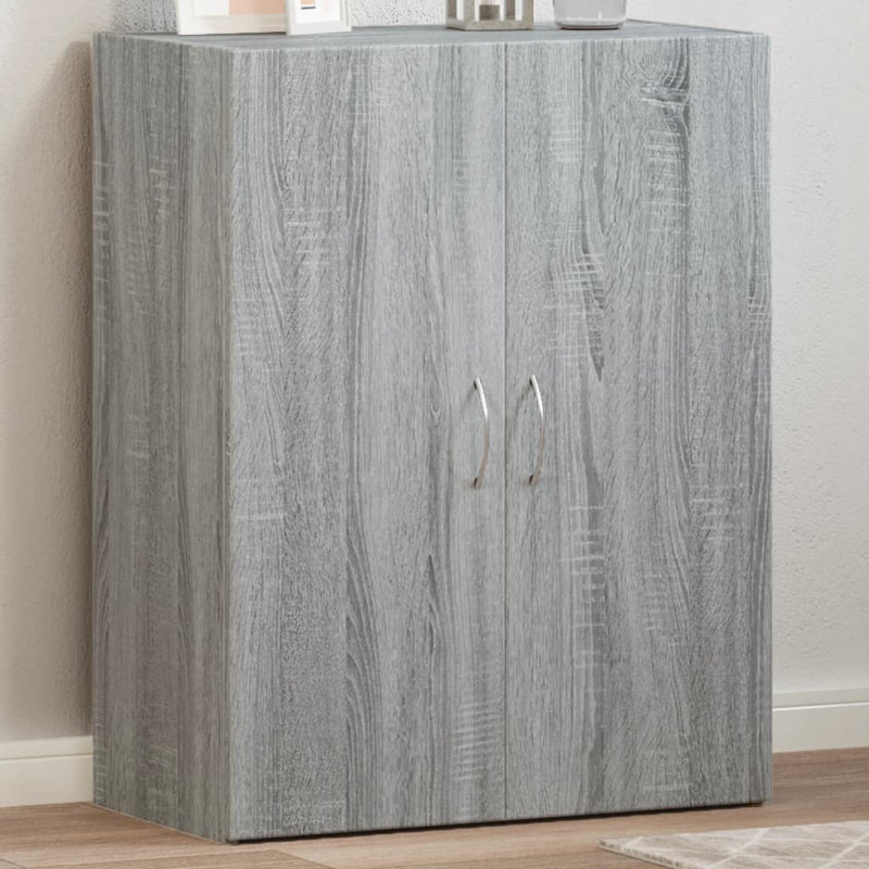 Storage Cabinet, Grey Sonoma