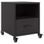 Quinette 36cm W Steel Bedside Table-108085458