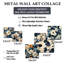 Lylou - Ensemble d'art mural floral de 5