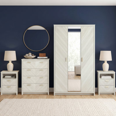 Adalinne 4 Piece Compact Bedroom Storage Set