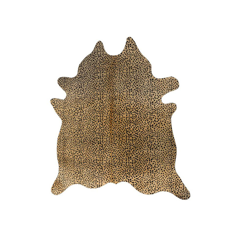 Tapis de zone noire guépard vache Batson