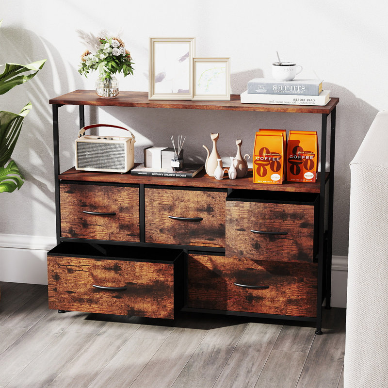 100cm W 5 - Drawer Chest of Drawers