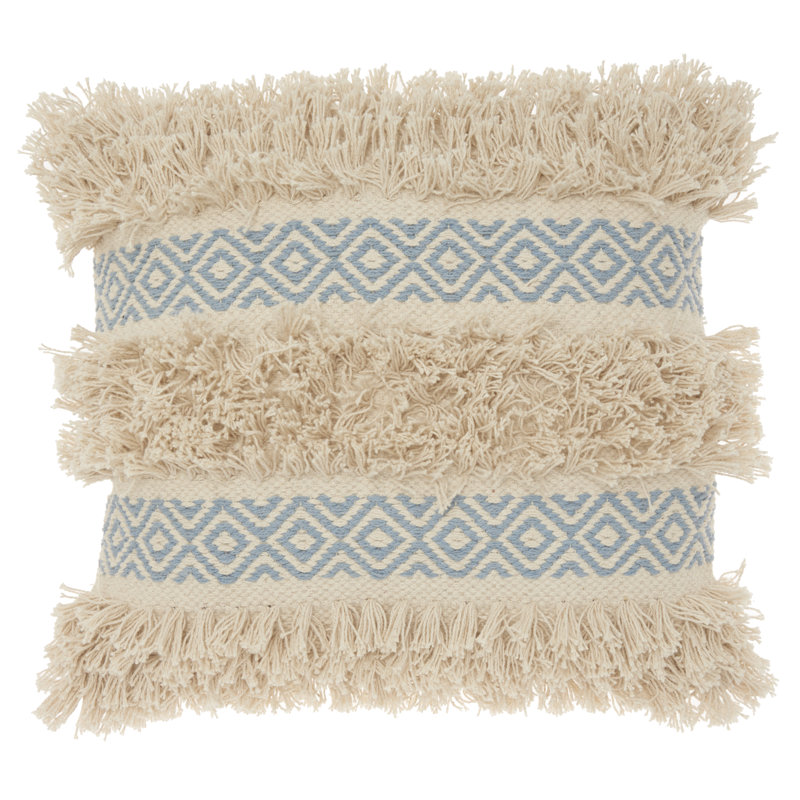  Housse de coussin carré et insert, Océan