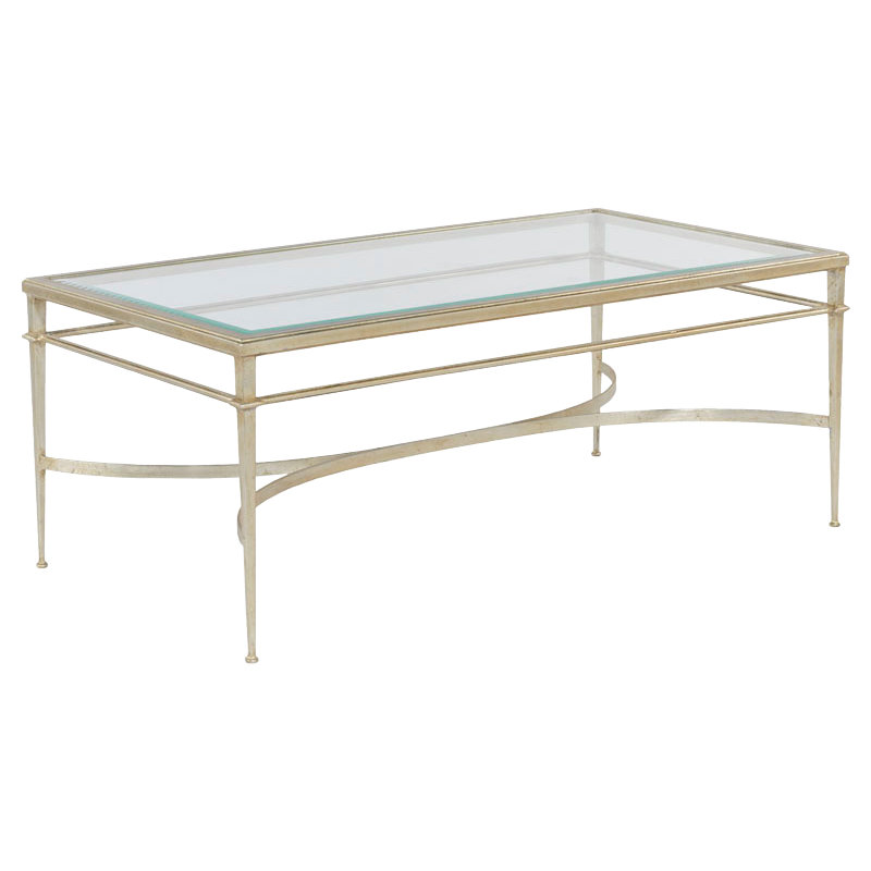 Madeleine Cocktail Table, Silver
