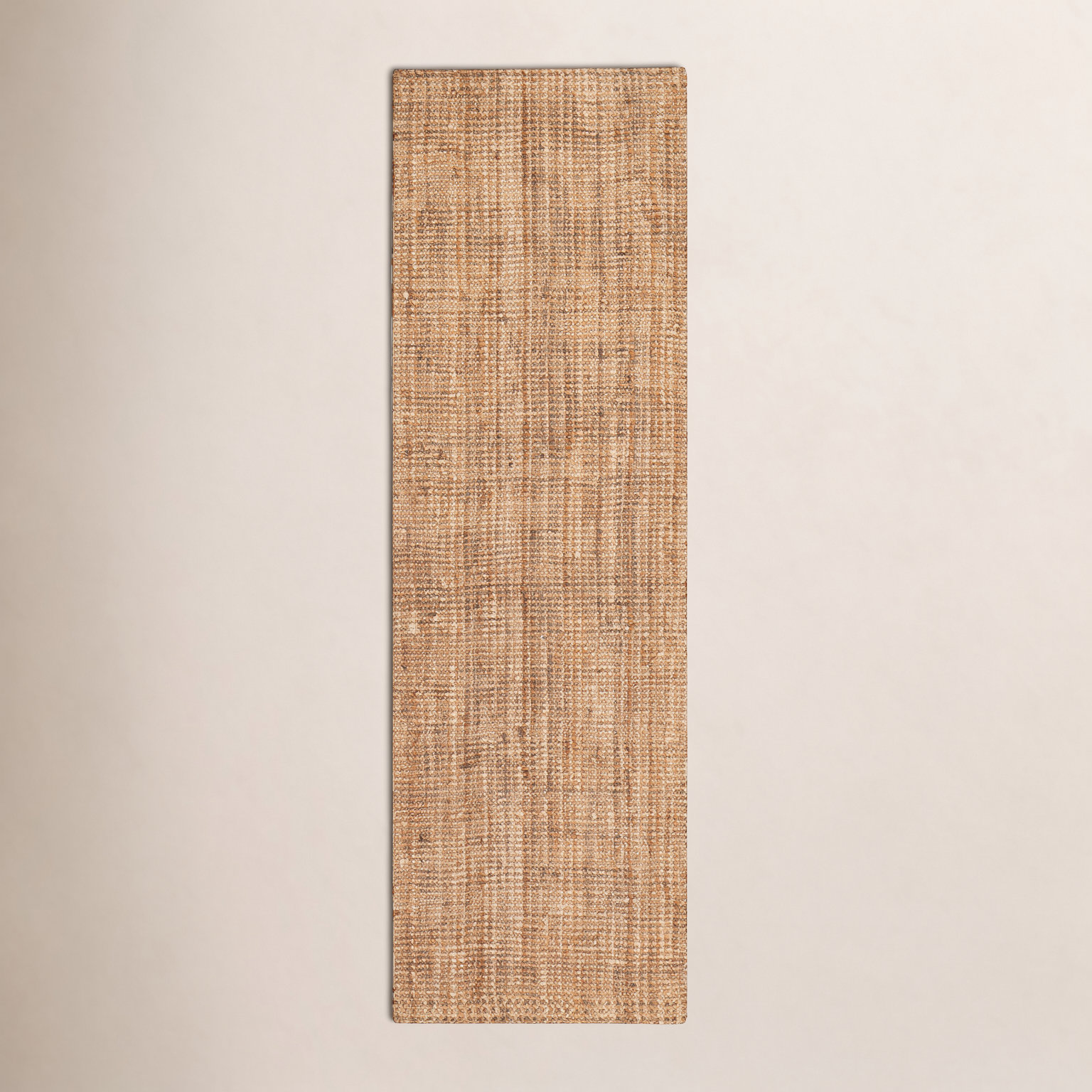 Asta Natural Hand-Loomed Jute Rug, Runner 2'6" x 6'