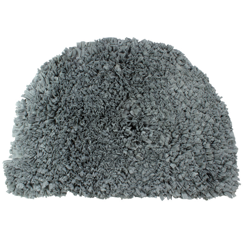 Tapis pour salle de bain Karnveer, Gris