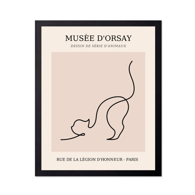 Picasso - One Line Cat Drawing