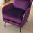 Accent Chair, Modern Living Room Armchair Comfy Upholstered Single Sofa Chair-2055765992