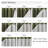 100% Blackout Curtain Liners for Bedroom Noice Reducing Thermal Insulated Liners for Living Room with 18 Pcs Rings 2 Panels Set-111096481