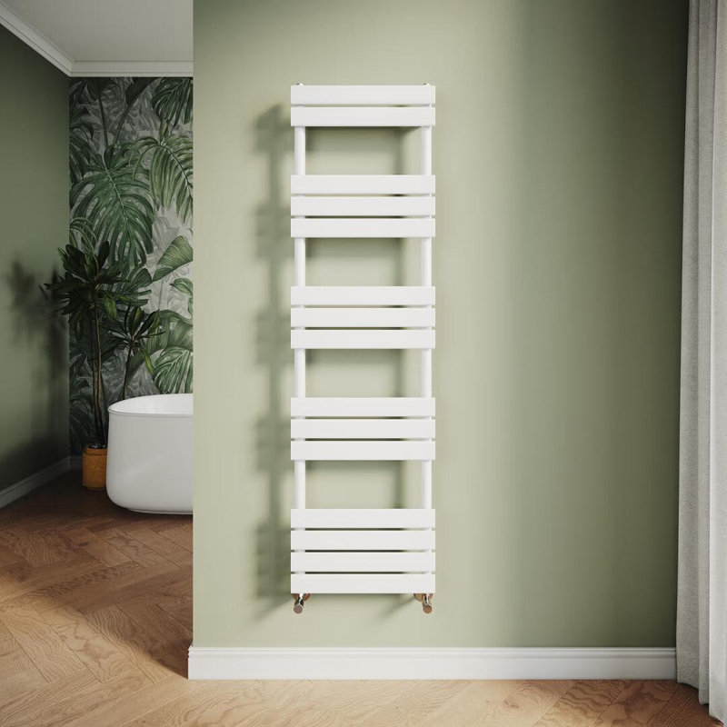 Caprece 15 Wall Towel Rack, White
