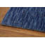 Tapis tribal indien carré fait à la main bleu 5 x 5