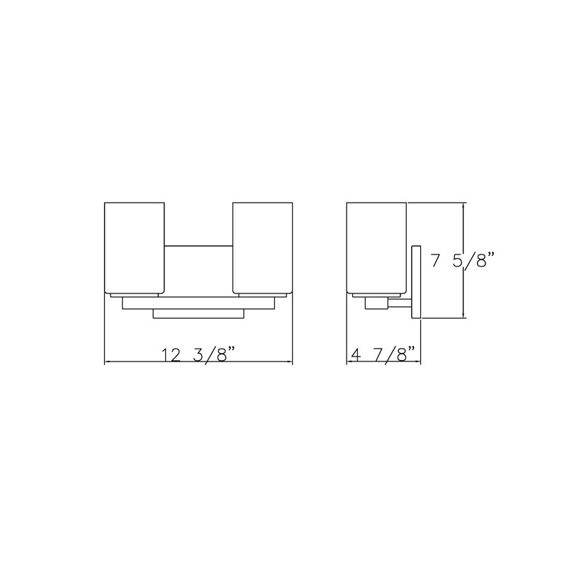 Capri 2 - Light Dimmable Bath Bar