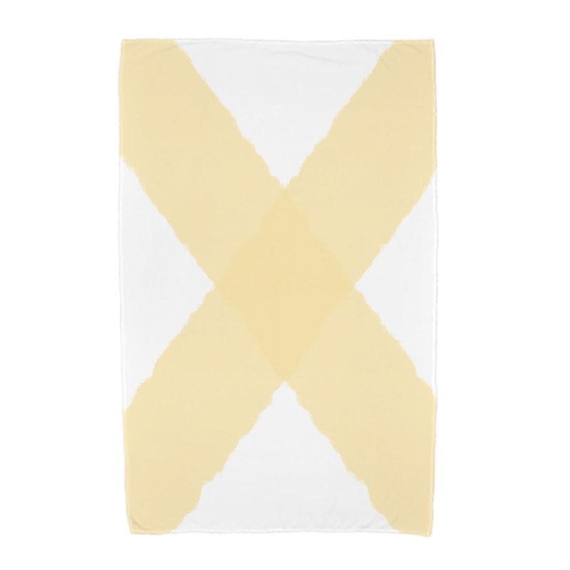 Serviette de plage Aksel, Jaune