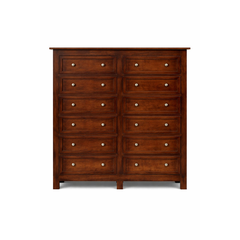 Commode 10 tiroirs Bulters Mule, Brun pâle
