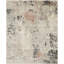 Dushore Hand Knotted Wool Abstract Area Rug in Gray-1312034658