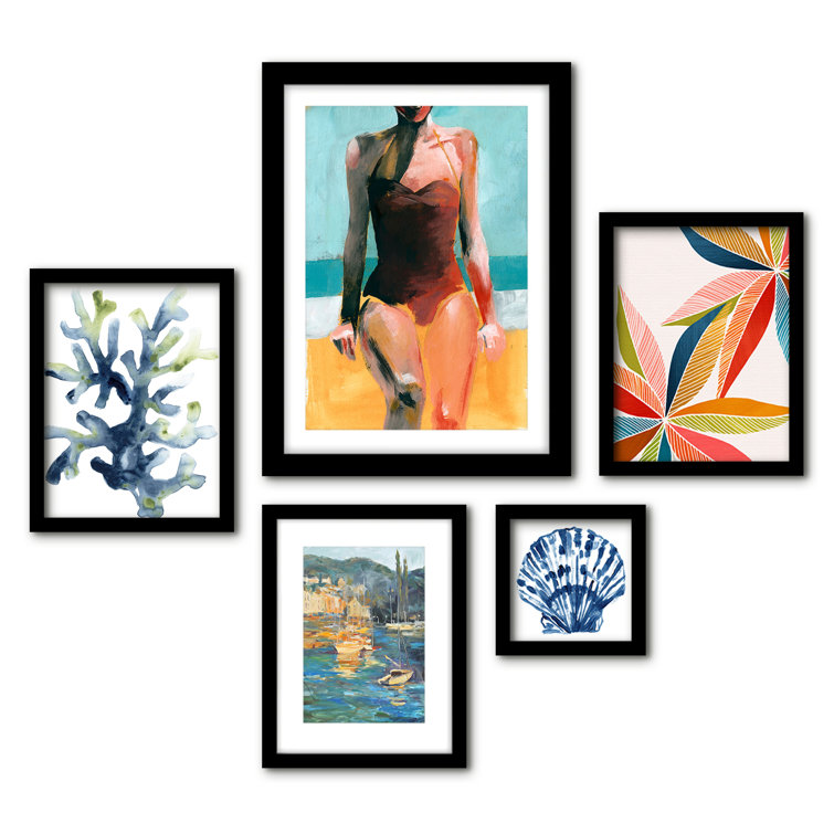 5 Piece Picture Frame Set, Picture Set, Gallery Wall Set, Gallery
