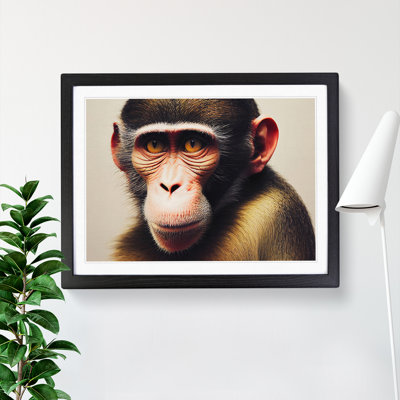 Monkey - Framed Print