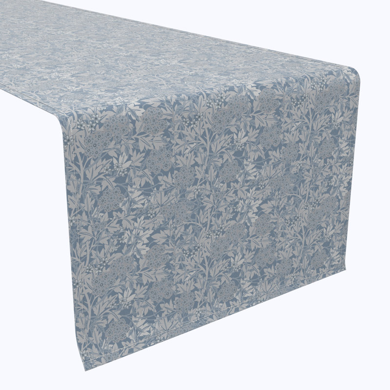 Floral 66 Cotton Table Runners, 108" x 16"