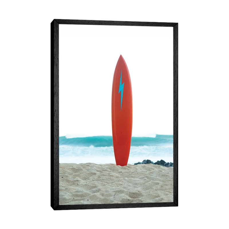 Bolt by Sean Davey - Print on Canvas, Black Floater Framed, 66.04cm H x 45.72cm W x 3.81cm D