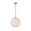 Luminaire suspendu sphérique simple à 1 lumière Snead-33559759-33591605-33591606