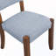 Ensemble de salle à manger 5 pièces avec table et 4 chaises rembourrées-126226648-126226649