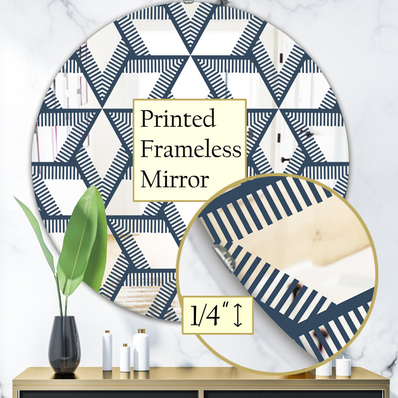 Miroir Rhombus, H 23,6 po x l 23,6 po
