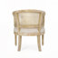 Fauteuil d'appoint à structure en bois d'hévéa-1069220191